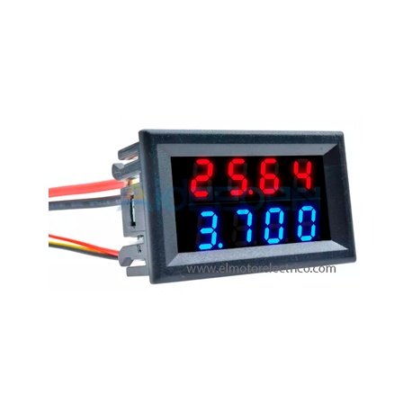 VOLTIAMPERIMETRO 100V-10A DC