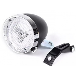 FARO LED NEGRO PARA BICICLETA 