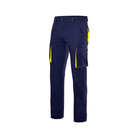 PANTALON MULTIBOLSILLO TEJIDO ELASTICO BICOLOR 240 GRS. VELILLA