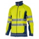 CHAQUETA SOFT SHELL BICOLOR ALTA VISIBILIDAD VELILLA