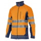 CHAQUETA SOFT SHELL BICOLOR ALTA VISIBILIDAD VELILLA