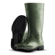 BOTA AGUA SEGURIDAD VERDE PVC PUNTERA + PLANTILLA 217