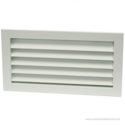 REJILLA 450x100 RETORNO ALUMINIO BLANCO 