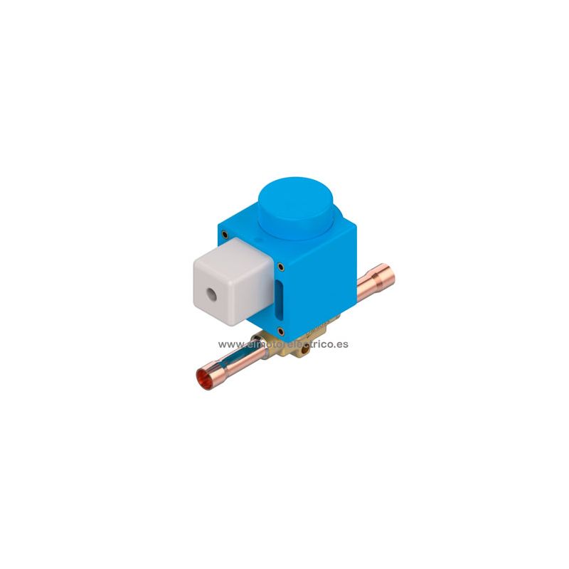 VALVULA SOLENOIDE DANFOSS EVO 101 032F2047 00 220V 1/4 ODF SOLDAR 10W
