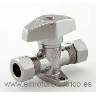 VALVULA HERMETO V-82 DE GAS BUTANO TUBO 10X12 ARCO 