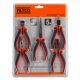 JUEGO ALICATES MINI 5 PZAS ALYCO ORANGE