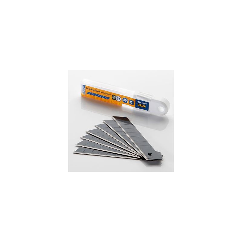 RECAMBIO CUCHILLAS CUTTER 10 UNID. 18 MM SK2H ALYCO