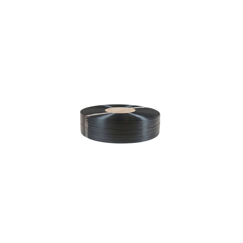 Fleje Plastico 13mm Negro (Rollo 1200 mts)
