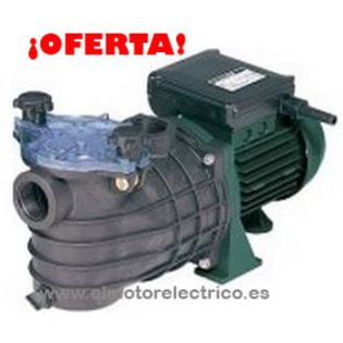 BOMBA PISCINA 0.25 CV MONOFASICA 220 VTS 5.5 m3/h SERIE MICRO  CON PREFILTRO INCORPORADO