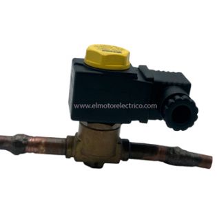 VALVULA SOLENOIDE CASTEL RECUPERADA 1068/4S TIPO HM2  1/2 45BAR TS -35-105ºC EN BUEN ESTADO