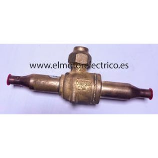 VALVULA  BOLA GBC6S 009G7020 DANFOSS 1/4 ODF TUBO SOLDAR
-40/+149ºC PS/MWP-45BAR/650PSIG