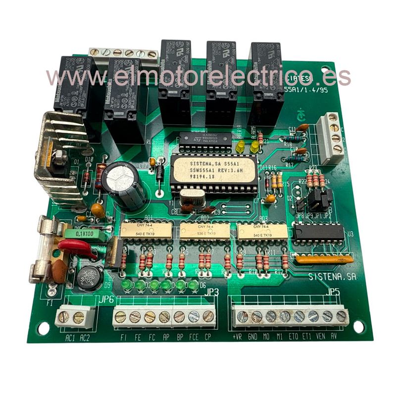 PLACA ELECTRONICA S55A1 SISTENA -CIATESA REV1.4 R 3.4 SSWS55A1 REV 3.6  98194.18 RECUPERADA

