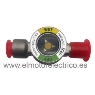 VISOR SGN6 014F0171  1/4 DANFOSS ROSCAR MACHO-HEMBRA INOXIDABLE