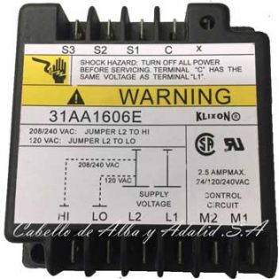 MODULO 31AA1606E CLIXON PROTECCION MOTORES FRIGORIFICOS