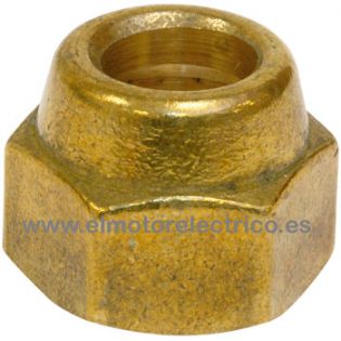 TUERCA LATON DE 1/2" SAE