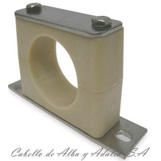 ABRAZADERA PARA TUBERIAS EN POLIPROPILENO C2 1/2  12MM