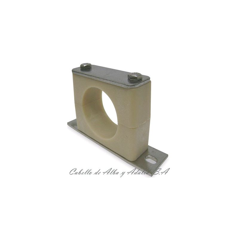 ABRAZADERA PARA TUBERIAS EN POLIPROPILENO  C8    73mm