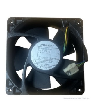 VENTILADOR CUADRO 48V DC 4118N/6XMV 120x120x38mm 4.5W PAPST USADO