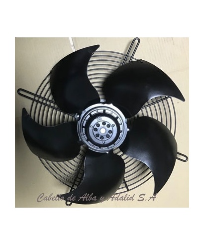 VENTILADOR AXIAL HRB/4-350-BN 0.13 KW 1400 RPM MONO 220 VTS 50 HZ  SP ASPIRANTE DIAMETRO 350MM