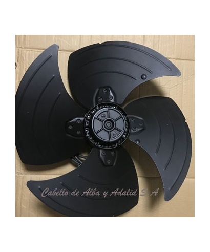 VENTILADOR AXIAL FS045-6EA-2C USADO MONO 220 VTS 150W 0.65A 870 RPM 50 HZ S/REJILLA ZIEHL-ABEGG ASPIRANTE