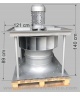 MOTOR VENTILADOR CENTRIFUGO DE OCASION  DE 11KW 900 RPM 380V 24000 M3