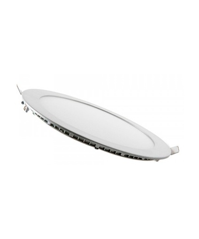 PLACA LED 18W 0086PLBN 220V 225MM CIRCULAR PARA EMPOTRAR EN FALSO TECHO