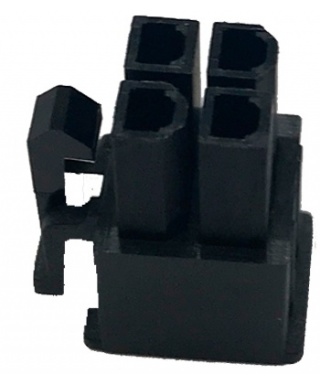 10 CONECTOR HEMBRA 2X2P +TERMINAL 40