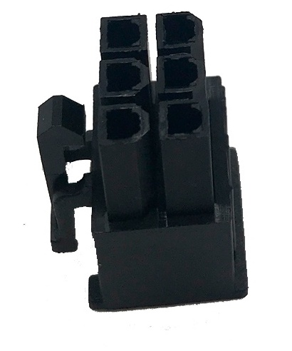 10 CONECTOR HEMBRA 2X3P +TERMINAL 60
