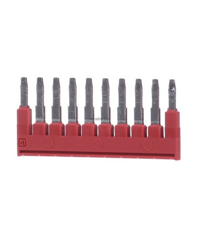 PUENTE PARA BORNAS FBS10-5 PHOENIX  ROJO 10 POLOS UNIDAD