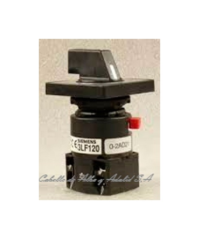 INTERRUPTOR SELECTOR 3LF120 POS 0-1 SIEMENS