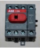 INTERRURTOR SOBRE CARRIL  ABB OT25E4 TRIF. 25A 4 POLOS