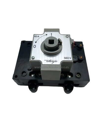 INTERRUPTOR TRAS CUADRO 63A 660V SERIE 5000 TELERGON