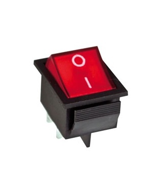 INTERRUPTOR LUMINOSO 16A TECLA ON-OFF 2 CONTACTOS