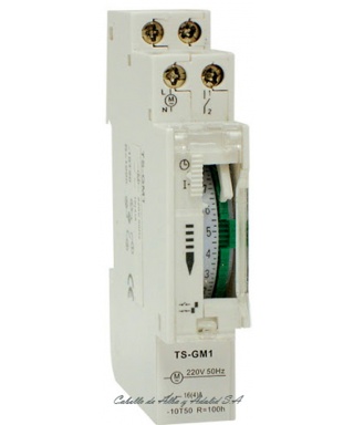 INTERRUPTOR HORARIO TS-GM1 KEYBELL 220V 16A