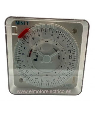 RELOJ TEMPORIZADOR HORARIO MINI T 12V ORBIS