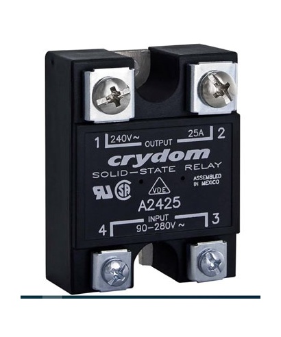 RELE ESTADO SOLIDO D2450  240V AC 50A MARCA CRYDOM