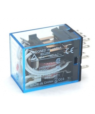 RELE MINI MY4- 4 CONTACTOS  220V OMRON 