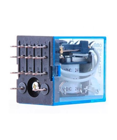 RELE MINI MY4IN 4 CONTACTOS 24V VAC OMRON