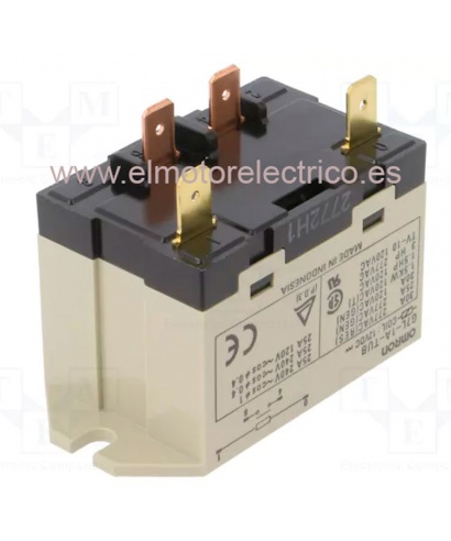 RELE DE POTENCIA  G7L-1A-TUB OMRON 1POLO BOBINA 220V
30 A
