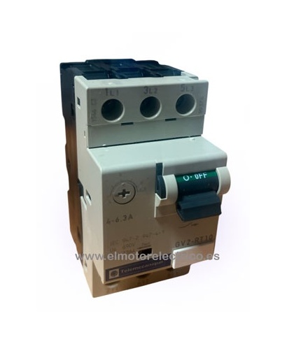 DISYUNTOR GUARDAMOTOR 4-6.3 AMP GV2 RT10 TELEMECANIQUE