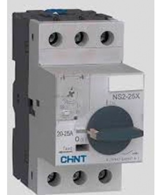 DISYUNTOR GUARDAMOTOR 20-25 AMP NS2-25X 495189 CHINT