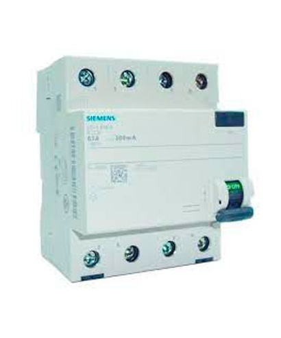 DIFERENCIAL 5SV4646-0 63A SIEMENS 4P 300MA 400V