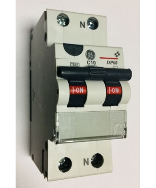 MAGNETOTERMICO DIFERENCIAL 1 POLO+NEUTRO 10A GE DP60 C10/030  608661