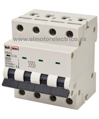 MAGNETOTERMICO TETRAPOLAR 32A VOLTIMERC