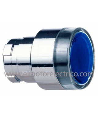 CABEZA CONTROL PULSADOR AZUL TELEMECANICA  ZB2-BW36