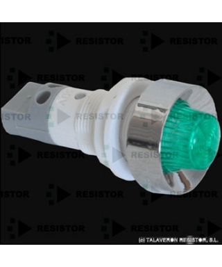 PILOTO VERDE 435 220V DIAMETRO 16.5