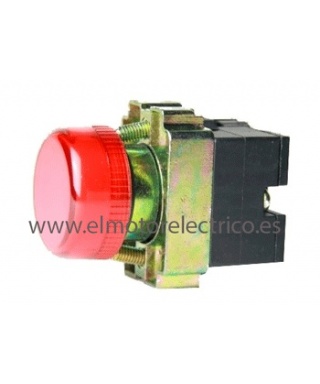 PILOTO ROJO COMPLETO TELEMECANIQUE XB2BV64