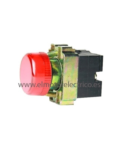 PILOTO ROJO COMPLETO TELEMECANIQUE XB2BV64
