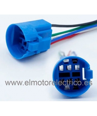 CONEXTOR CON CABLE PARA PULSADOR METALICO 