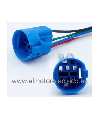 CONEXTOR CON CABLE PARA PULSADOR METALICO 